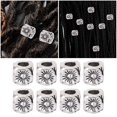 thumbnail image 4 of Perles de Barbe, Dreadlocks en Alliage Perle pour Décorations de Cheveux pour Décorations de Barbe, 4 of 8