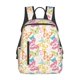 thumbnail image 1 of Fotbe Retro Colorful Butterfly Mochila Ligera para Hombres y Mujeres - Duradera y Resistente al Agua, Ideal para Escuela, Trabajo, Viajes y Uso Diario, 1 of 7