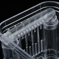 thumbnail image 6 of Visland HD Fish Breeding Box Aquarium Breeding Box,Self-floating and Suction Cup Design Breeder Box for Fish Tank, Double Hatching Incubator Isolation Box for Guppy Baby Fish Hatchery, 6 of 8