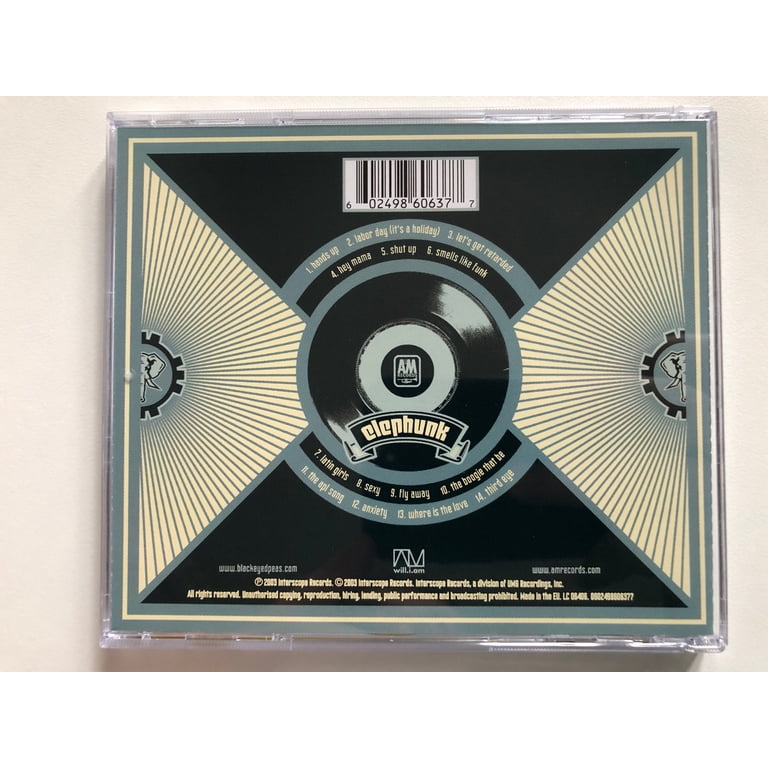 The Black Eyed Peas – Elephunk / A&M Records Audio CD 2003