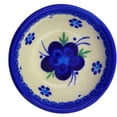 thumbnail image 2 of Polish Pottery Bowl 3-inch Polmedia Bleu-belle Fleur Theme Hand Painted in Boleslawiec, Poland + Certificate of Authenticity, 2 of 6