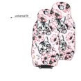 thumbnail image 4 of LAKIMCT Cat Pink Flower Car Seat Covers Vehicle Front Seat Covers Universal Fit Seat Protector, 4 of 9