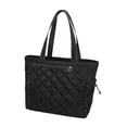 thumbnail image 2 of Bolsa de tenis de PU para gimnasio con capacidad para 2-4 raquetas y acolchado. Negro, 2 of 8