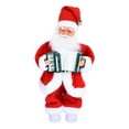 thumbnail image 2 of Juguete de Papá Noel que hace twerking, Papá Noel que se mueve, adorno eléctrico de ambiente festivo Acordeón, 2 of 9