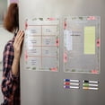 thumbnail image 4 of Magnetic Calendar Refrigerator Calendar Monthly Calendar Message Board 2PCS, 4 of 7