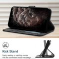 thumbnail image 3 of Leather Magnetic Closure Case with Flip Wallet Stand Function Cover for, 3 of 5