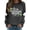 Grey, variant on St Patricks Day Crewneck Sweatshirts Women Letter Print Shirt Clover Shamrock Graphic Long Sleeve Pullover Tops Irish Tshirt Sky Blue XL