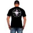 thumbnail image 3 of Men's Ford Mustang Collage Short Sleeve Black Crew Neck T-Shirt, 3 of 8