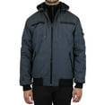thumbnail image 2 of Mens Heavyweight Hooded Parka Jacket With Stripe Trim, 2 of 8