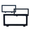 thumbnail image 3 of PE Material 18x9cm 1pc 3D Floating Display Stand For Medallion Antique Coin Desktop Display With Two Bases, 3 of 6