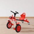 thumbnail image 1 of Drifting Go Kart Ride en juguete Ajustable al aire libre Práctico Classic Electric Go Kart Scooter para niños para niños de más de 6 años niños niños Rojo, 1 of 8