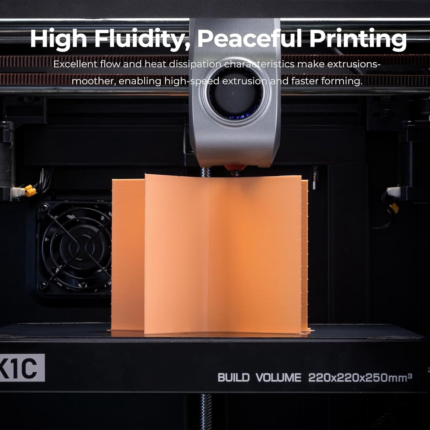 High Speed PLA 3D Printer Filament Bundle, 2Kg (Black & White) 1.75mm for 300mm/s Printing, No-Tangling & Clog-Free, Dimensional Accuracy +/- 0.02mm, Compatible with Most FDM Printers