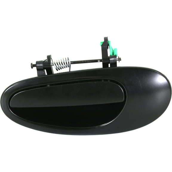 Replacement REPD491326 Exterior Door Handle Compatible with 2001-2006 Chrysler Sebring 2000-2005 Dodge Neon Rear, Left Driver Smooth Black