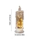 thumbnail image 3 of Velas LED navideñas | Velas electrónicas sin llama con diseño de árbol de cristal para decoración navideña | Decoración de mesa a pilas para el hogar, fiestas y repisas | Juego de 1, 3 of 6