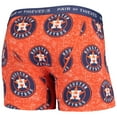 thumbnail image 5 of Men's Pair of Thieves Black/Orange Houston Astros Super Fit 2-Pack Boxer Briefs Set, 5 of 5