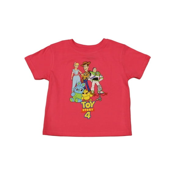 Disney Toy Story 4 Girls' Team Up T-Shirt (Toddler Girls)