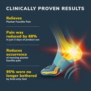 Dr. Scholls Plantar Fasciitis and Achy Feet Relief Arch Support Sleeve, Unisex, 1 Pair