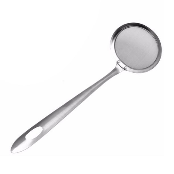 Naiovety Mesh Skimmer Lightweight Vegetable Residue Tools Strainer Oil Heat Insulation Sieve Thicken Kitchen Scoop Colander Type3 Naiovety JJ6865-00