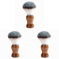 thumbnail image 2 of Los Hombres Cepillo Barba Cómodo Afeitar Lana Nailon para Peluquería (H015), 2 of 5