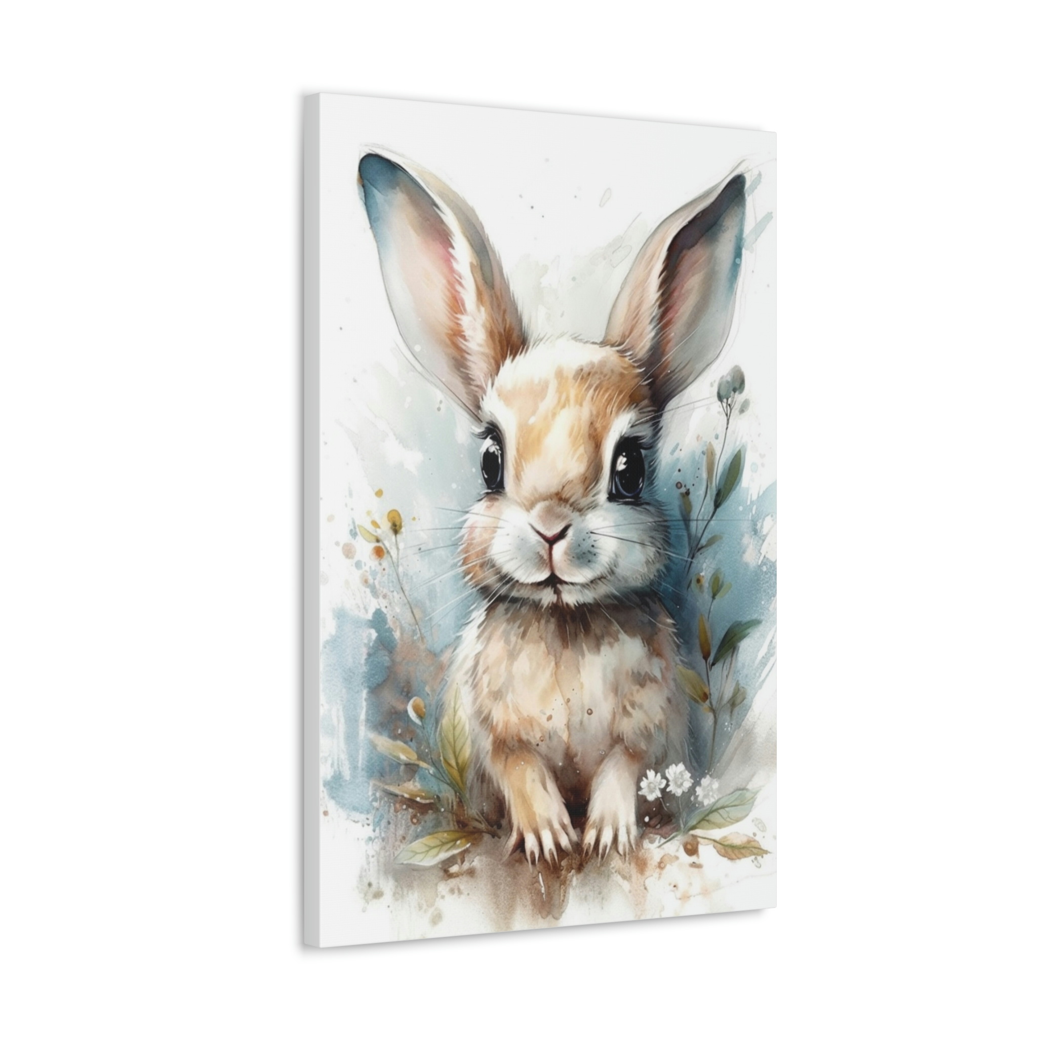 Watercolor Bunny Painting 3 - Nursery Collection - Bedtime Stories ...