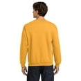 thumbnail image 3 of Gildan Heavy Blend Crewneck Sweatshirt for Men and Women, Casual Fleece Sweater, Long Sleeve Pullover, Gold, S, 3 of 5