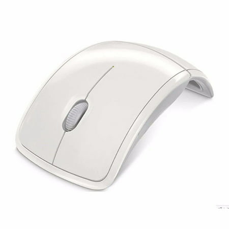 2.4G Wireless Mouse Foldable Computer Mouse Mini Travel Notebook Mute Mouse USB Receiver for Laptop