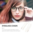 thumbnail image 3 of ADDHAT Correa Para Gafas Mujer En Cobre Dorado Decorativa Para Sujetar Lentes Con Estilo Y Seguridad, 3 of 6