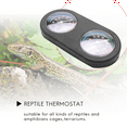 2X Reptile Tank Thermometer Hygrometer Temperature Humidity Monitor for