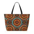 thumbnail image 2 of Rocae African Tribal Style for Large Women's Waterproof Beach Bag Tote with 7 Pockets Pool Bag for Travel Gym Vacation, 2 of 6