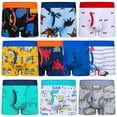 thumbnail image 1 of BIG ELEPHANT Ropa Interior para Niño Pequeño, Calzoncillo de Algodón Suave Ropa Interior para Niño Pequeño, Paquete de 10 (4T-9Y), 1 of 6