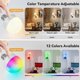 thumbnail image 4 of E26 Rechargeable Bulbs with Remote for Wall Sconces and Pendant Lighting Solutions, 4 of 5