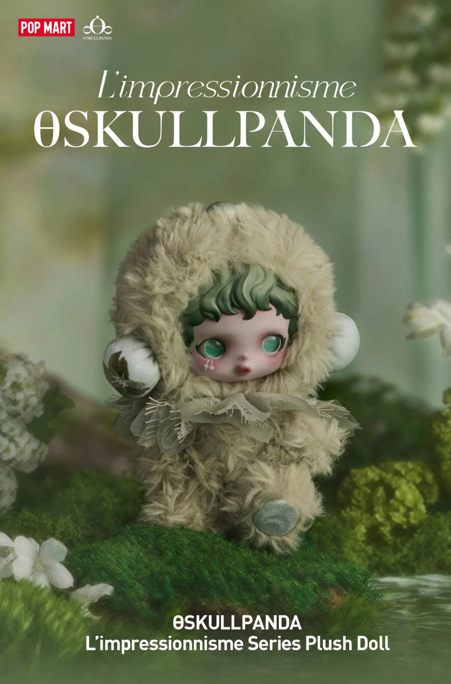 POP MART: SKULLPANDA L'impressionnisme Series Plush - 1 Blind Box