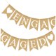 thumbnail image 3 of NUOLUX Banner Engaged De Lino Khaki Reutilizable Para En Celebraciones, 3 of 8