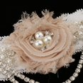 thumbnail image 4 of Liga de Tela Garter Decorativo Mujer Muchacha Accesorios ( Seleccionable) café Macarena liga nupcial de la boda, 4 of 8
