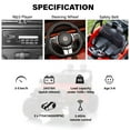 thumbnail image 4 of VOLTZ TOYS 24V Kids Ride On Car, 2 Seater Off-Road Truck with Remote Control, LED Lights, Leather Seats, MP3 Player, Red, 4 of 8