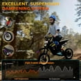thumbnail image 3 of RIXOC DK-12 Electric Dirt Bike,3 Speed Modes up to 15.5 mph, 36V 5.2A Peak 700W Max 14Miles Electric Motorcycle for Child 8+ UL2272, 3 of 9