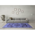 thumbnail image 3 of Ahgly Company Indoor Rectangle Oriental Blue Industrial Area Rugs, 4' x 6', 3 of 4