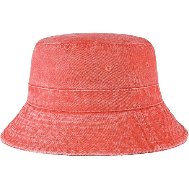 Hot Summer Bucket Hat - Trendy Cotton Sun Hat for Beach, Golf, Fishing - Fun Outdoor Vacation Boonie for Men and Women