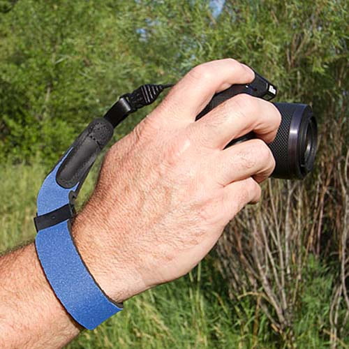 Op/Tech USA Mirrorless Wrist Strap - Royal