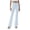 Light Blue, variant on Ruched Flared for Women No Front Seam Lifting Bottom Yoga Pants Buttery Soft High Waist (Beige, M)