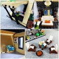 thumbnail image 5 of HI-REEKE Architecture Building Block Set Camping Tent House Plastic Toy Kit Gift for Kid Multicolor, 5 of 7