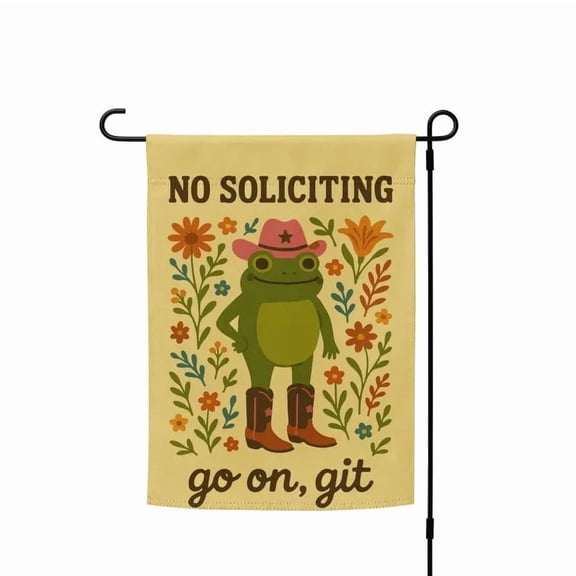 Interesting Frogs Garden Flag The Good Garden Decoration Gift