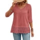 thumbnail image 1 of Camisas Y Tops de Verano de Mujer Estilo Bosque Francés Camisa de Bordado Hueco Cuello Redondo de Poliéster Camisas de Manga Corta para Mujeres Verano, 1 of 7