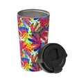 thumbnail image 2 of Goofa Colorful Bananas for Insulated Travel Coffee Mug Spill Proof Leak Proof 16 OZCoffee Tumbler Reusable Coffee Cups with Lids Thermos for Hot and Cold Drink, 2 of 8