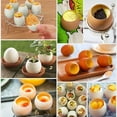thumbnail image 5 of Egg Peeler Tool Hard Boil Egg Peeler Set of 2, Boiled Egg Cracker Egg Cracker Tool, Egg Shell Opener Tool Egg Separators, Egg Topper Cutter Egg Shells Opener, 5 of 9
