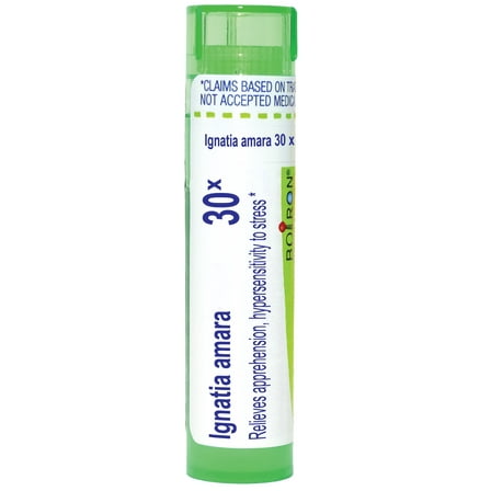 Boiron Ignatia Amara 30X, Homeopathic Medicine for Apprehension, Hypersensitivity To Stress, 80 Pellets