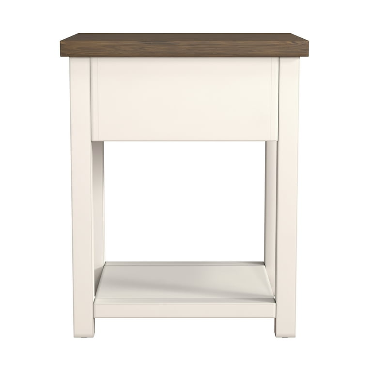 Lancaster oak top rectangular nightstand set of 2 online