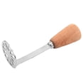 thumbnail image 4 of Wooden Handle Potato Masher Manual Masher with Wooden Kitchen Handle Concise Food Masher with Thickened Handle for Kitchen Restaurant, 4 of 9