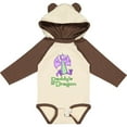 thumbnail image 3 of Inktastic Daddy's Lil' Dragon Boys or Girls Long Sleeve Baby Bodysuit, 3 of 5