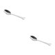thumbnail image 4 of Inteprter Tenedor cuchara con forma de llave inglesa creativa de acero inoxidable, vajilla para carne, cena, fruta, postre, tenedores largos, cuchara de cuchara de llave 2piezas Inteprter CBP152784, 4 of 6
